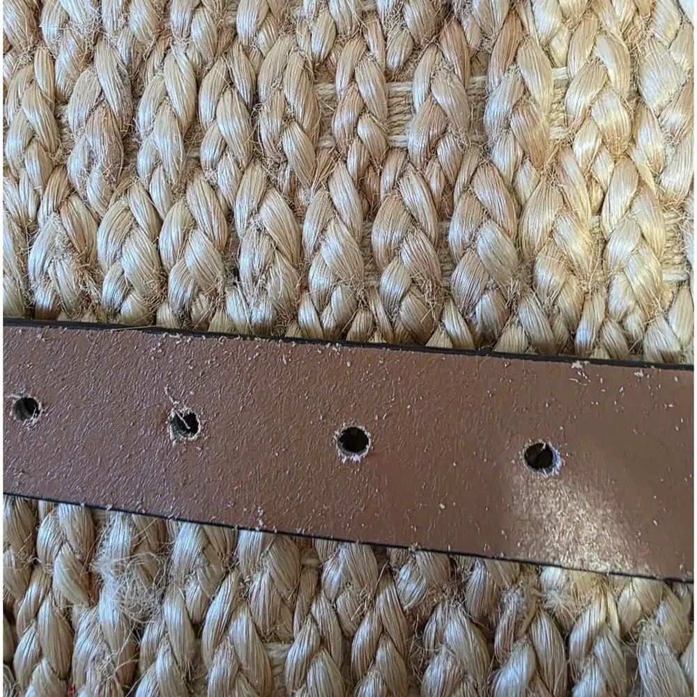 Loklik Leopard Cheetah Leather Belt Womens M On Trend